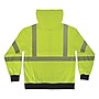 GloWear 8318BK High Visibility Long Sleeve Black Bottom Hooded Zip-Up Sweatshirt, ANSI Type R Class 3, Lime, 2XL (23066)~#|#~08B5BB7F-0CB0-4AC4-89B134C6F63CBC79_sc7