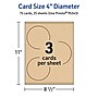 Avery Matte General Use Blank Cards, Kraft Brown, 75/Pack (95343)~#|#~08C60C26-1B83-4D2A-ADB800062BB71281_sc7