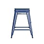 Flash Furniture Kai Indoor-Outdoor Backless Counter Height Stool, Blue with Teal-Blue Seat (CH3132024BLPL2C)~#|#~08F230B7-9543-4FEA-901C94D4A770D67C_sc7
