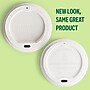Perk™ Eco Compostable Plastic Hot Cup Lid, 10/12/16 Oz., White, 50/Pack (PK56218)~#|#~08F99E34-85BF-4C08-81778BA2BC49AB79_sc7