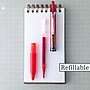 Pilot Precise V10 Retractable Rollerball Pens, Bold Point, 1.0mm, Red Ink, Dozen (PV1R-RED)~#|#~090509D7-EB5A-40A6-A189BEDEB79B9428_sc7