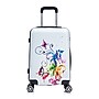 InUSA Fusion 20" Hardside Butterfly Carry-On Suitcase, 4-Wheeled Spinner, TSA Checkpoint Friendly, White (IUAPC00S-FUS)~#|#~090B9A54-D804-43A3-B64969EB9B3BCBA9_sc7