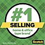 Scotch Magic Invisible Clear Tape Refill, 0.5" x 36 yds., 1" Core, 12 Rolls/Pack (810-121296-12PK)~#|#~0945F639-B560-4197-B5B90004942CC346_sc7