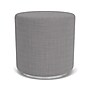 Lesro Bloom Vinyl Round Pouf Ottoman, Chambray Grey (PF0118.SSV-01CHGY)~#|#~097B3945-1B49-4C51-AA8AC90BBEB8BFF4_sc7