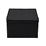 Household Essentials Extra Large Stackable Folding Fabric Storage Bin, 10" x 16"x 19", 52.64 Qt., Black, 2/Pack (7615-1)~#|#~099D749E-5E71-4A96-AA68BC3523F42BE3_sc7