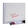Universal Melamine Dry-Erase Whiteboard, Aluminum Frame, 3' x 2' (UNV44624)~#|#~09D8E354-28D5-4390-BC21997E1A710F5B_sc7