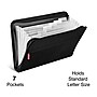 Staples Accordion File, 7-Pocket, Letter Size, Black (TR51818)~#|#~09D9D278-F51F-4F77-AD2B6F89D9C2E4BD_sc7