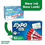 Expo Tank Dry Erase Markers, Chisel Tip, Red, 12/Pack (80002)~#|#~09F61ECD-7278-4B11-B72967EDA0B50E99_sc7