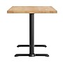 Flash Furniture Bennett Wooden Commercial Indoor Table, 48" x 30", Natural Top/Black Base (GSF3048NTT0522)~#|#~09F9FAEB-CD5B-4FA8-97FBAC145BA6B888_sc7