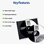Avery Printable CD Labels, Removable, Laser/Inkjet, Matte White, 50 CD Labels & 100 Spine Labels/Pack (5931)~#|#~0A007728-E2EE-4767-985B75A95414CB61_sc7