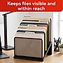 TRU RED™ 5-Compartment Metal Mesh File Organizer,  Matte Black (TR57554)~#|#~0A040AF5-0F16-49A8-B6EB40120DCBAE2C_sc7