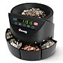 Cassida C100 Coin Sorter, 4 Compartments, Black (C100)~#|#~0A33D41A-4F7E-4D4A-9EF7FB61DADA68B4_sc7