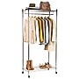 Mind Reader Metal Heavy Duty Rolling Garment Rack with Adjustable Bar, 73.75" x 17.75" x 35.5", Silver (ROLLRACK-SIL)~#|#~0A3902BA-85F8-4657-83C8D0CB2000A216_sc7