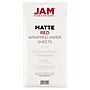 JAM Paper Wrapping Paper Sheets, 25' x 20", Red, 6/Pack(2770135262RE)~#|#~0A5F49FB-7AEF-4B94-AEBA94AF7A4083C6_sc7