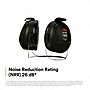 3M PELTOR Optime 101 Earmuffs, Black/Green, 10/Carton (H7B)~#|#~0A5FEA59-F2C5-4208-9EDB7667987211CD_sc7