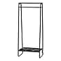 Iris 8.88" x 6.75" Garment Rack, Black Metal (596269) ~#|#~0A610920-DC79-48E0-A654DF3B16F8D0AC_sc7