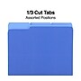 Staples File Folders, 1/3-Cut Tab, Letter Size, Blue, 100/Box (ST224527-CC)~#|#~0A6A75D1-FD72-441A-830E38BD32388B00_sc7