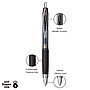 uni-ball 207 Retractable Gel Pens, Ultra Micro Point, 0.38mm, Black Ink, Dozen (1790922)~#|#~0A71A859-A577-4D17-9D0B0BFF0AD17CF1_sc7