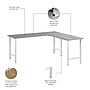 Bush Business Furniture Hustle 72"W L Shaped Computer Desk with Metal Legs, Platinum Gray (HUS002PG)~#|#~0A7B0C42-9794-4F6C-8E22542D9C13D4A8_sc7