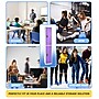 AdirOffice 72'' 2-Tier Purple Storage Locker, 2/Pack (629-202-PUR-2PK)~#|#~0A8827A7-847B-4374-80B4AFEC29E2957A_sc7