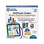 Learning Resources MathLink Cubes Brain Puzzle Challenge (LER9336)~#|#~0A8DFAB2-9EB1-4969-A6EB19D49A3F9508_sc7
