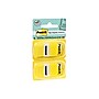 Post-it Flags Value Pack, 1", Yellow, 50 Flags/Dispenser, 12 Dispensers/Box (680-YW12)~#|#~0A8EAA50-ABC8-4324-BDD52293DFB2FE50_sc7