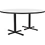 Correll 60" Round Dry-Erase Markerboard Cafe Table, Frosty White/Black (BCT60DER-80)~#|#~0A9A51F6-9D2E-4461-9F4417173BB50A44_sc7