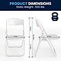 Flash Furniture HERCULES™ Heavy Duty Plastic Folding Chair, White, 6/Pack (6RUTIWHITE)~#|#~0A9FA0D4-A37C-413E-A97EB175AA4FBCED_sc7