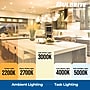 Bulbrite 14 Watt 7" LED Disc Light with Pigtail - 3000K Soft White Light, 1100 Lumens, White, 4/Pack (862897)~#|#~0AA6C9EB-2AEC-4CAC-BDC8EEAA616C2C91_sc7