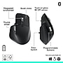 Logitech MX Master 3S Wireless Optical Bluetooth Mouse, Black (910-007500)~#|#~0AA7584C-7FDE-4DC5-8A1CB7194E6C1EDF_sc7