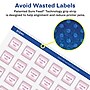 Avery Laser/Inkjet Square Glossy Labels, 1" x 1", Clear, 2400 Labels/Box (94103)~#|#~0AAB97E2-05D4-4235-815BAEA99F485103_sc7