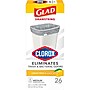 Glad Medium 8 Gallon Drawstring Kitchen Trash Bag, Lemon Fresh Bleach Scent, 26 Total Bags (79316)~#|#~0AB6A0F3-D699-47A2-864B28A7ABA0FB08_sc7