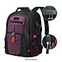 SaharaCase All-in-One Laptop Backpack, Large, Black/Purple (LT00088)~#|#~0AC2E16B-8EA9-43C9-8A8AEC2090CB356A_sc7
