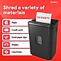 Staples 24-Sheet Cross-Cut Paper Shredder, High-Capacity Office Shredder, Shreds Paper/Credit Cards/CDs, 7.4 Gallon, Black~#|#~0AC95AFD-9D21-4953-A9DBC834C0EC0265_sc7