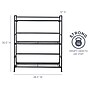 Advantus FlipShelf 3-Shelf Steel Rack, 30.5" x 26.75" x 12", Black (38703)~#|#~0AD1BCBE-DF0B-4731-AD58C085BAB44805_sc7