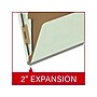 Medical Arts Press® File Folder, 2/5-Cut Tab, Letter Size, Pressboard, Pale Green, 10/Box(DV-T42-14-3PGN)~#|#~0AEB2758-73A3-48EF-A798E8BCE3D828B0_sc7