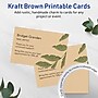 Avery Matte General Use Blank Cards, Kraft Brown, 50/Pack (95344)~#|#~0AF4BAC4-4BE0-4BBC-9025EC74E272CB57_sc7