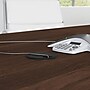 Bush Business Furniture 120W x 48D Boat Shaped Conference Table with Wood Base, Black Walnut (99TB12048BWK)~#|#~0B163BD7-8BEB-40FE-8FA081283317F2FF_sc7