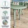 Flash Furniture Wren Half Moon Activity Table, 35" x 65", Height Adjustable, Sage (YUYCX042MOONSGE)~#|#~0B2DC912-51E1-4A6F-B52D19E1D00FE044_sc7