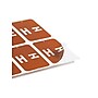 Smead AlphaZ ACCS Color-Coded Alphabetic Labels, H, Dark Brown, 100/Pk (67178)~#|#~0B383A66-FEF5-427A-B2BD7313B08EE1BA_sc7