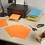 Staples Brights Multipurpose Colored Paper, 20 lbs., 8.5" x 11", Orange, 500/Ream (25208)~#|#~0B5B3BD4-687F-4958-86A05F965BB7EE3B_sc7