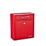 AdirOffice Steel Indoor/Outdoor Interoffice Drop Box Mailbox, Medium, Red (631-05-RED-PKG)~#|#~0B83F007-C474-4AFE-8002B36E8531984F_sc7