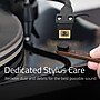 Fluance 3-in-1 Vinyl Record & Stylus Cleaning Kit: Anti-Static Carbon Fiber Brush, Velvet Brush, Stylus Brush (VB65)~#|#~0B9C349B-233B-4575-97FF43A0939ED791_sc7