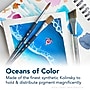 Princeton Aqua Elite Short Handle Watercolor Synthetic Round Brush, 2/Pack (PBXP4850R6-2)~#|#~0BA4588A-98B6-4259-9A858508A32D7BCE_sc7