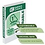Samsill Earth's Choice Biobased Heavy Duty 1" 3-Ring View Binders, D-Ring, White (16937)~#|#~0BA708F0-1558-4DC9-861F51C527941F7A_sc7