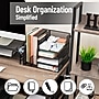 Mind Reader Metal Desk Organizer, Black (FOLDFILE-BLK)~#|#~0BBA7870-3F5D-4668-90B2C32BD5561311_sc7