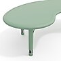 Flash Furniture Wren Half Moon Activity Table, 35" x 65", Height Adjustable, Sage (YUYCX042MOONSGE)~#|#~0BDCCFB9-96AA-4798-A10F8CD601BE0195_sc7