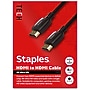 Staples TECH 4 ft. HDMI to HDMI Audio/Video Cable, Male to Male, Black (ST62468)~#|#~0BFC05BF-6620-4491-87C314C4130924EA_sc7