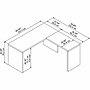Bush Business Furniture Echo 60"W L Shaped Desk, Pure White (ECH026PW)~#|#~0C03EF6D-1DAD-4AAE-8FB5760CF2EEE1FF_sc7