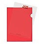 JAM Paper Plastic Sleeves, 9" x 12", Red, 120/Pack (2226316989B)~#|#~0C4CEA9C-E23D-462B-A1166279E585F732_sc7